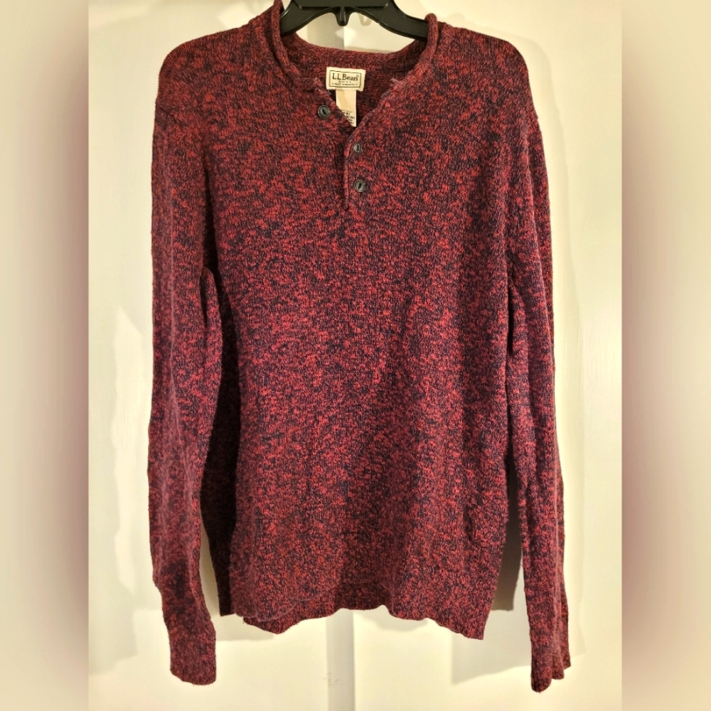 Vintage LL Bean Heavy Crew Sweater